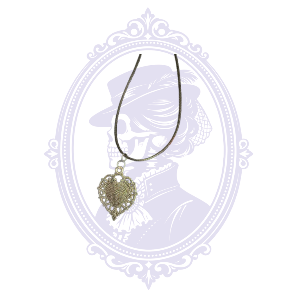 Butterfly Heart Pendant Necklace | CC-HW-N02