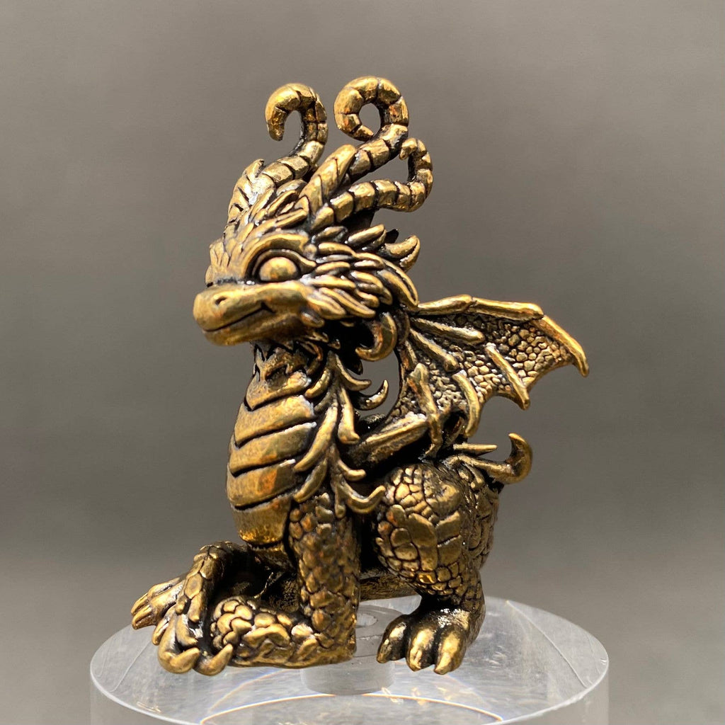 Brass Magic Dragon Crafts Decoration Desktop Ornaments