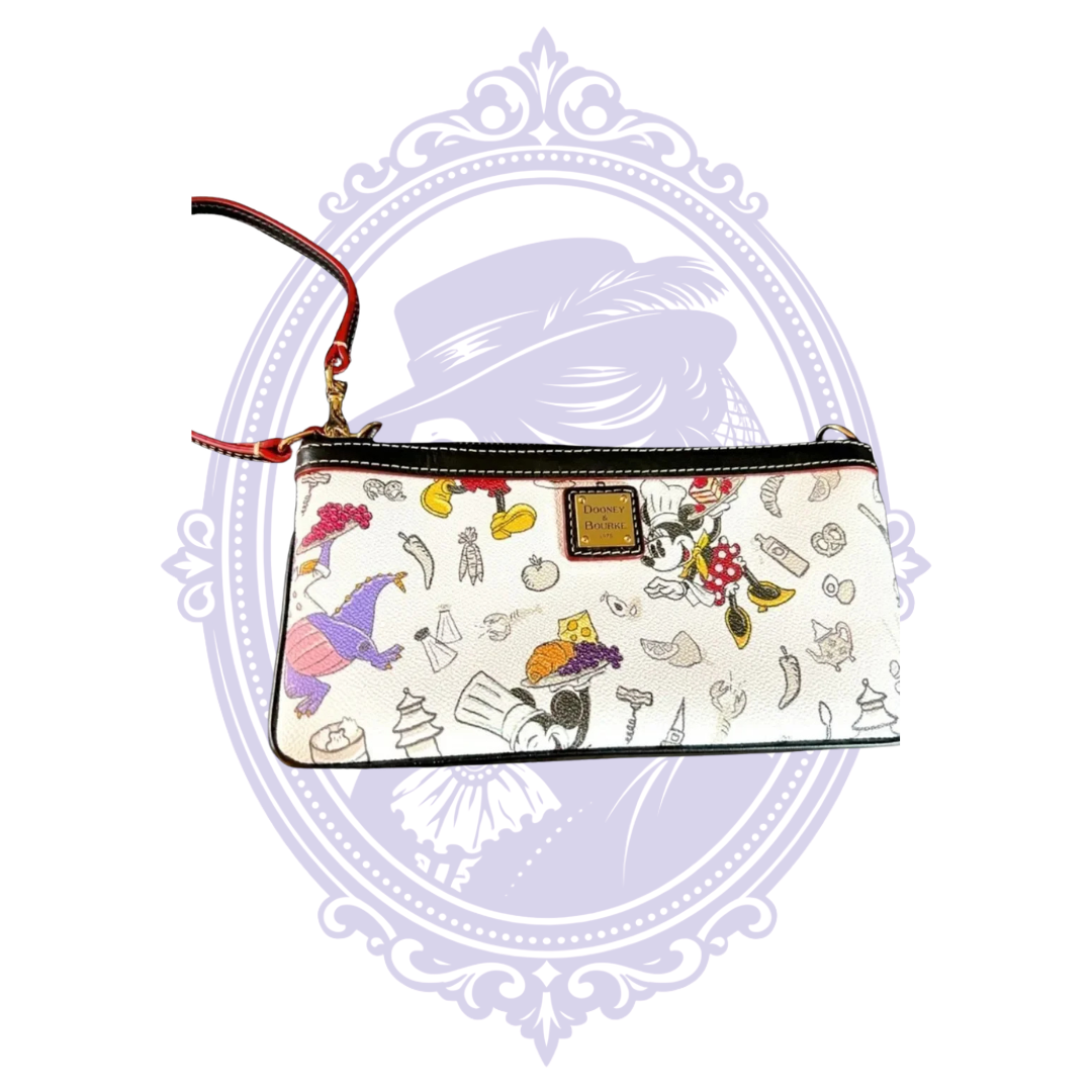 Reverse side featuring Chef Mickey and Chef Minnie print