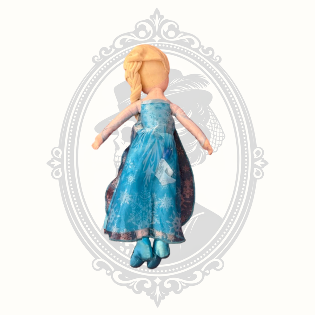 Disney Frozen Elsa Large Plush Doll Blue Gown – Approx. 26"