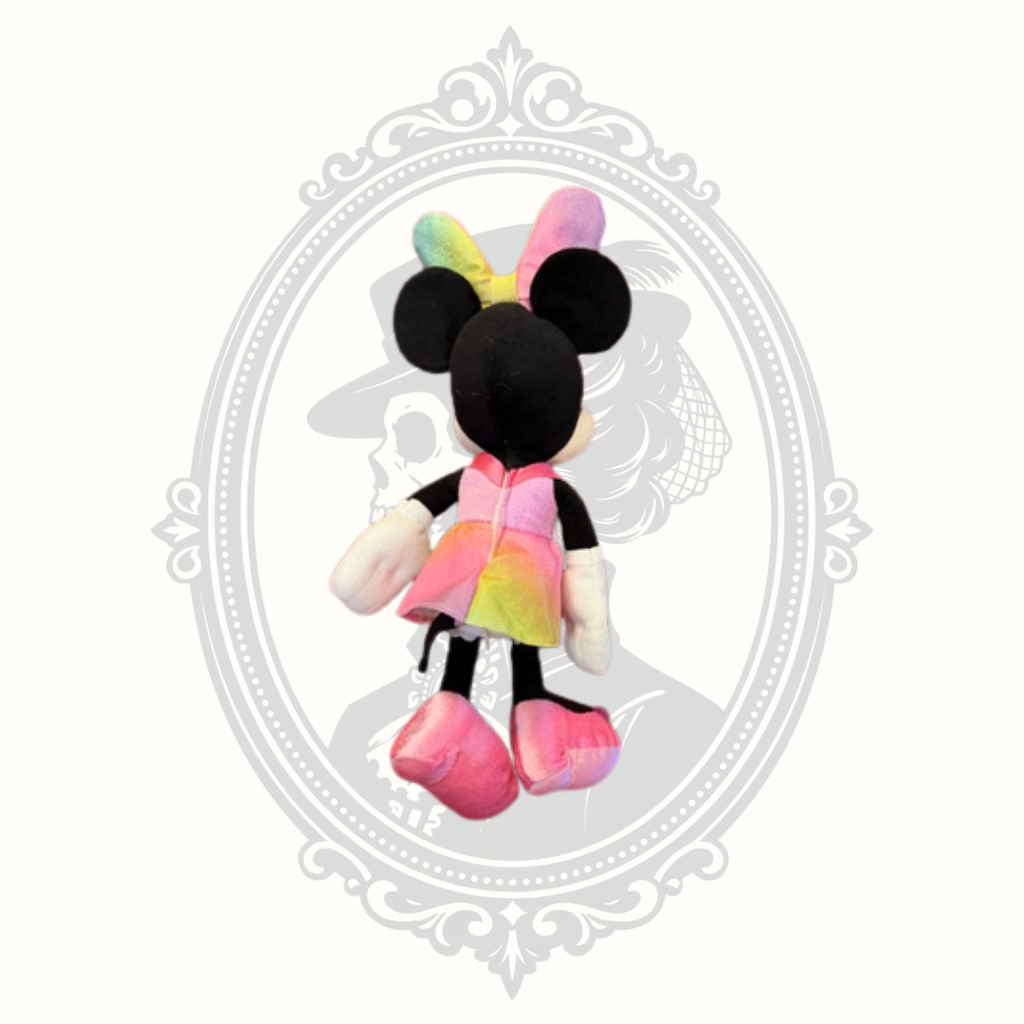 Disney Minnie Mouse Pastel Rainbow Interactive Plush Doll
