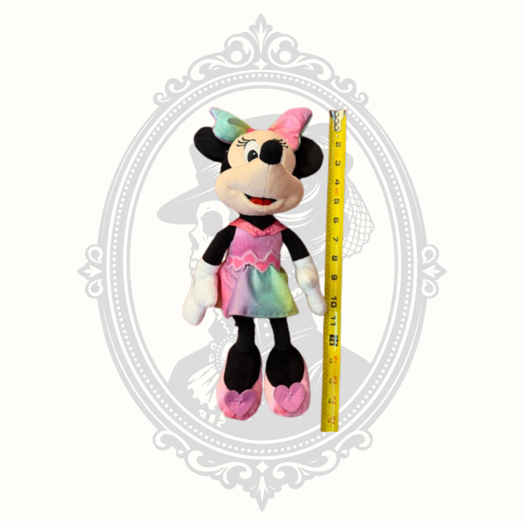 Disney Minnie Mouse Pastel Rainbow Interactive Plush Doll