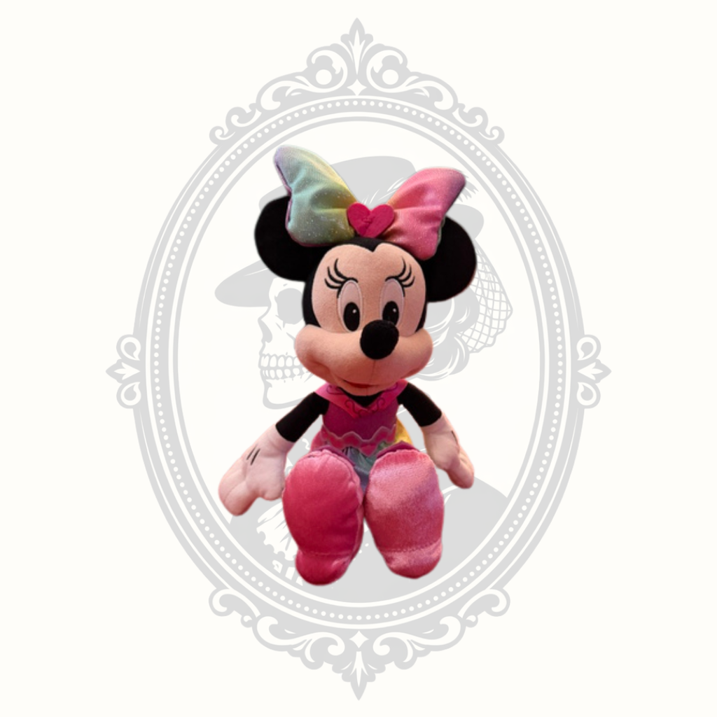 Disney Minnie Mouse Pastel Rainbow Interactive Plush Doll