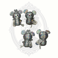 Disney 100 Hallmark itty bittys Mickey & Minnie Mouse Plush Set – Silver Anniversary Edition – New With Tags