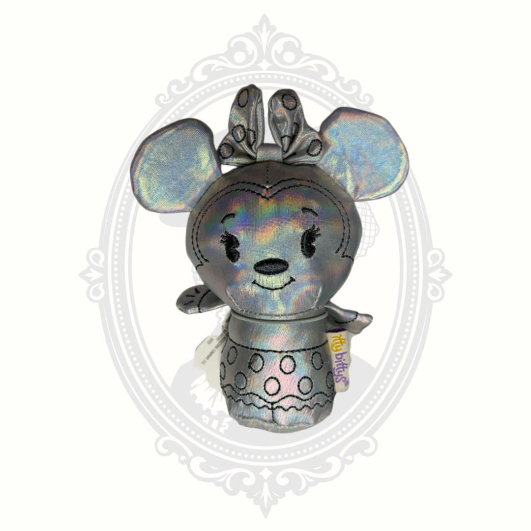 Disney100 Hallmark itty bittys Mickey & Minnie Mouse Plush Set – Silver Anniversary Edition – New With Tags