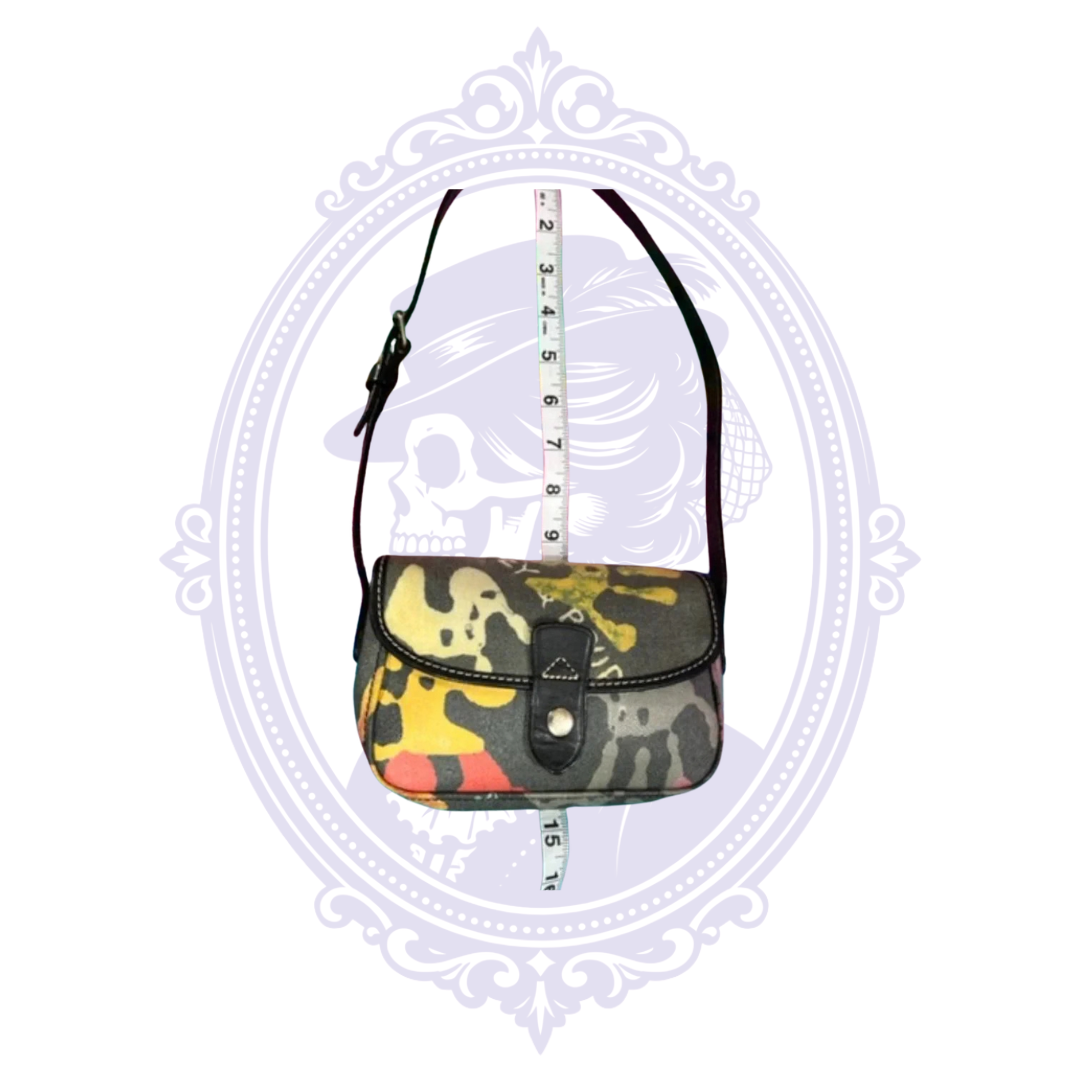 Dooney & Bourke Graffiti Crossbody Bag – Rare Handprint Print
