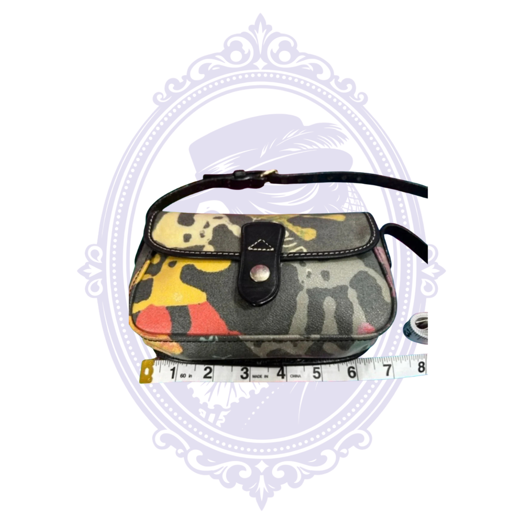 Dooney & Bourke Graffiti Crossbody Bag – Rare Handprint Print