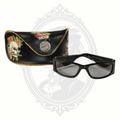Ed Hardy skull sunglasses with original case set