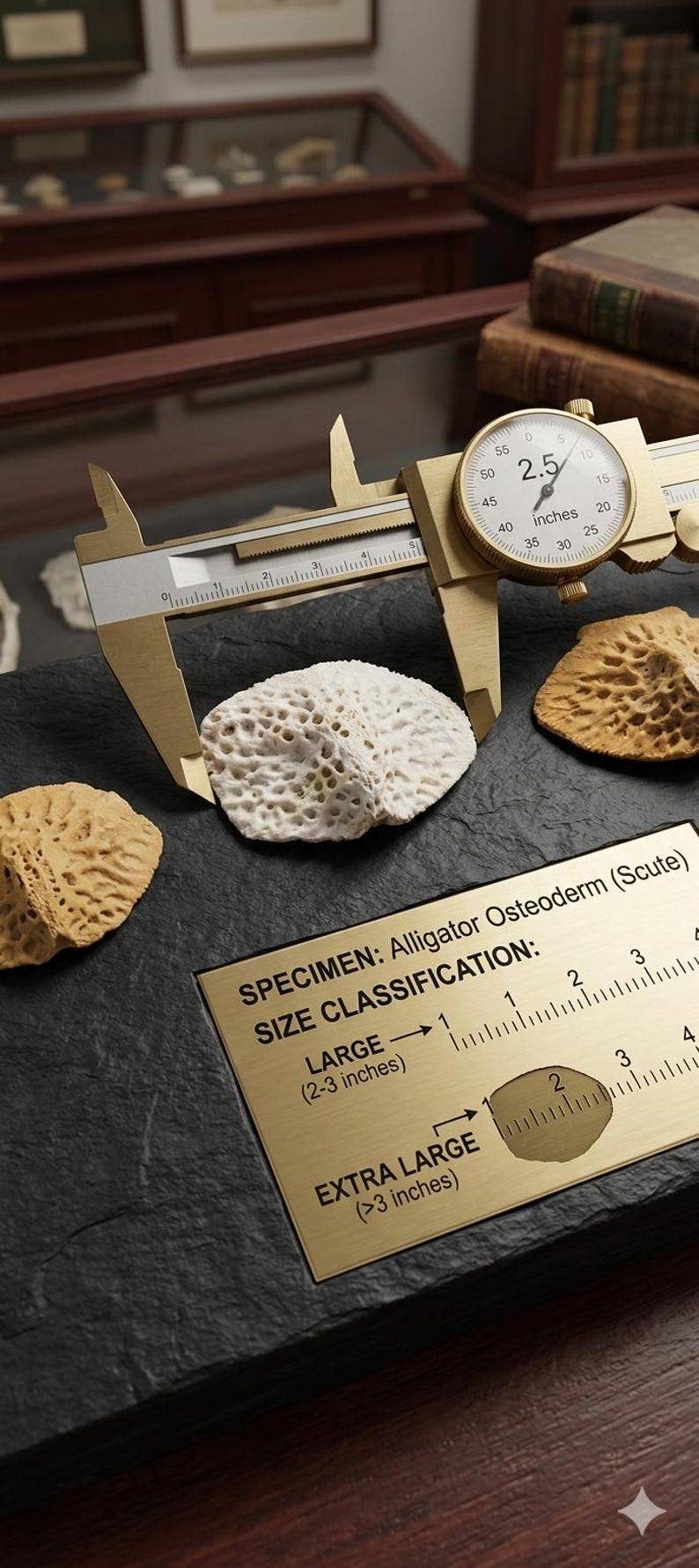 Real Louisiana Alligator Scutes & Backbone Bones | Ethically Sourced Curiosity