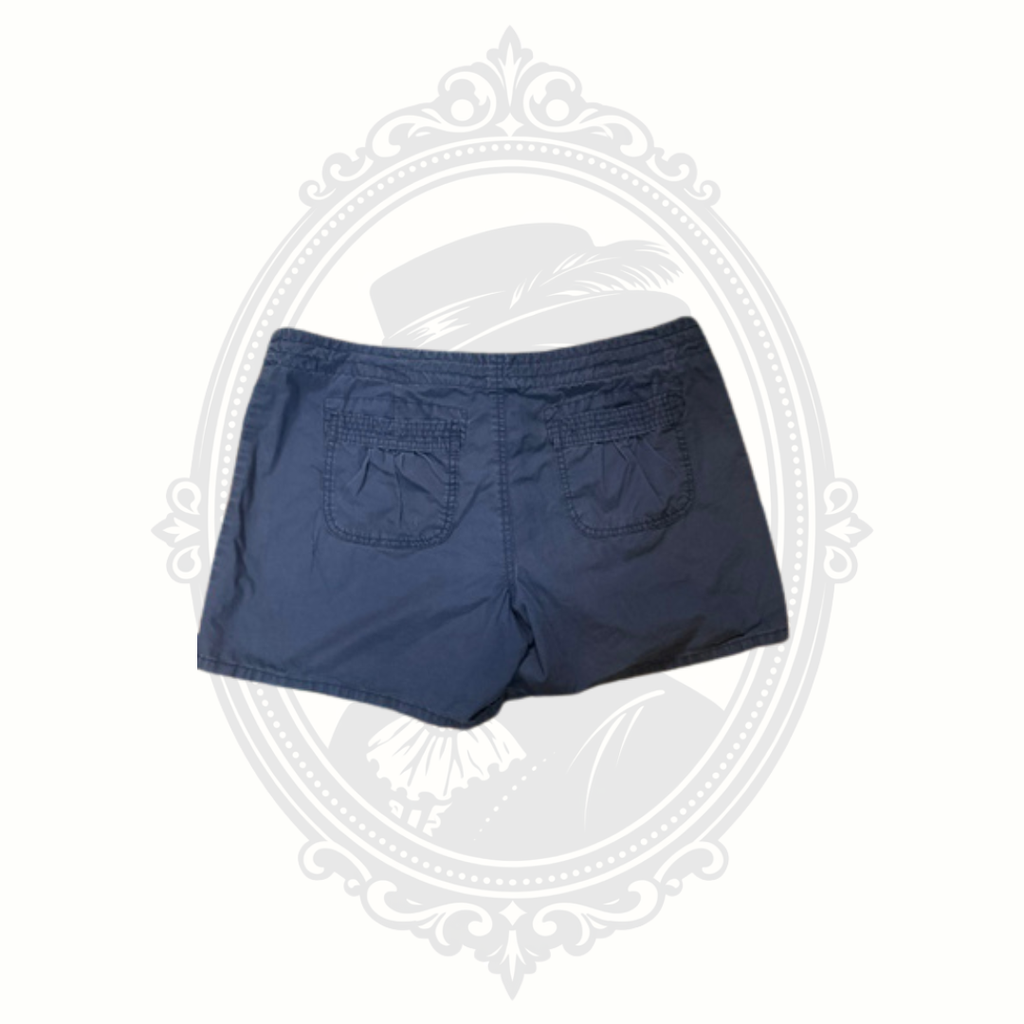 GAP Women's Navy Blue Cotton Drawstring Shorts Size 12