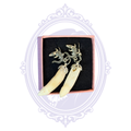 Genuine Louisiana Alligator Tooth Earrings – Handcrafted Bayou Jewelry