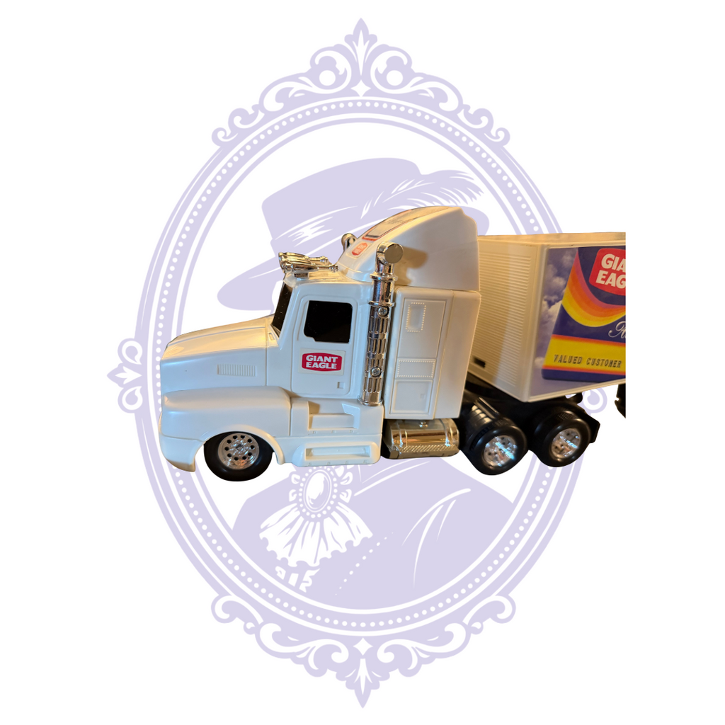 Giant Eagle remote-control semi truck, additional detail view