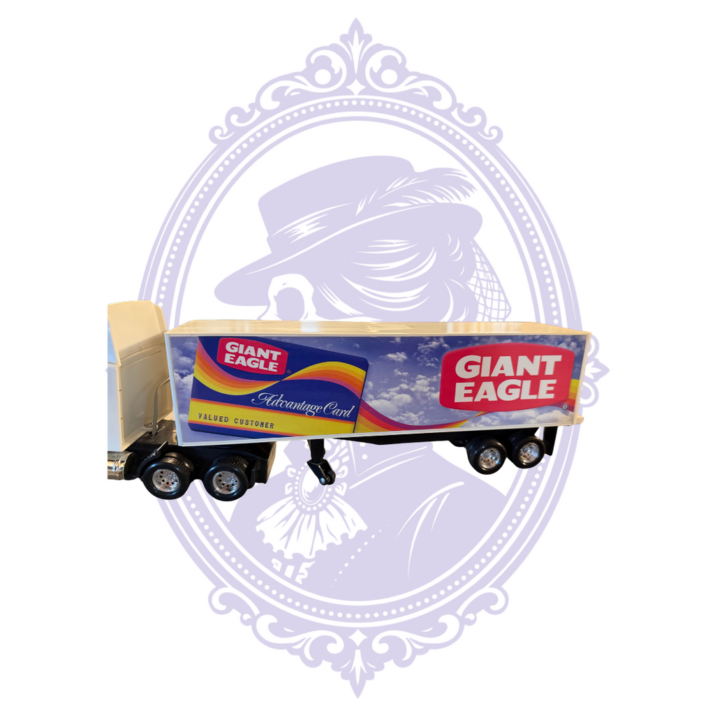 Giant Eagle remote-control semi truck, additional detail view