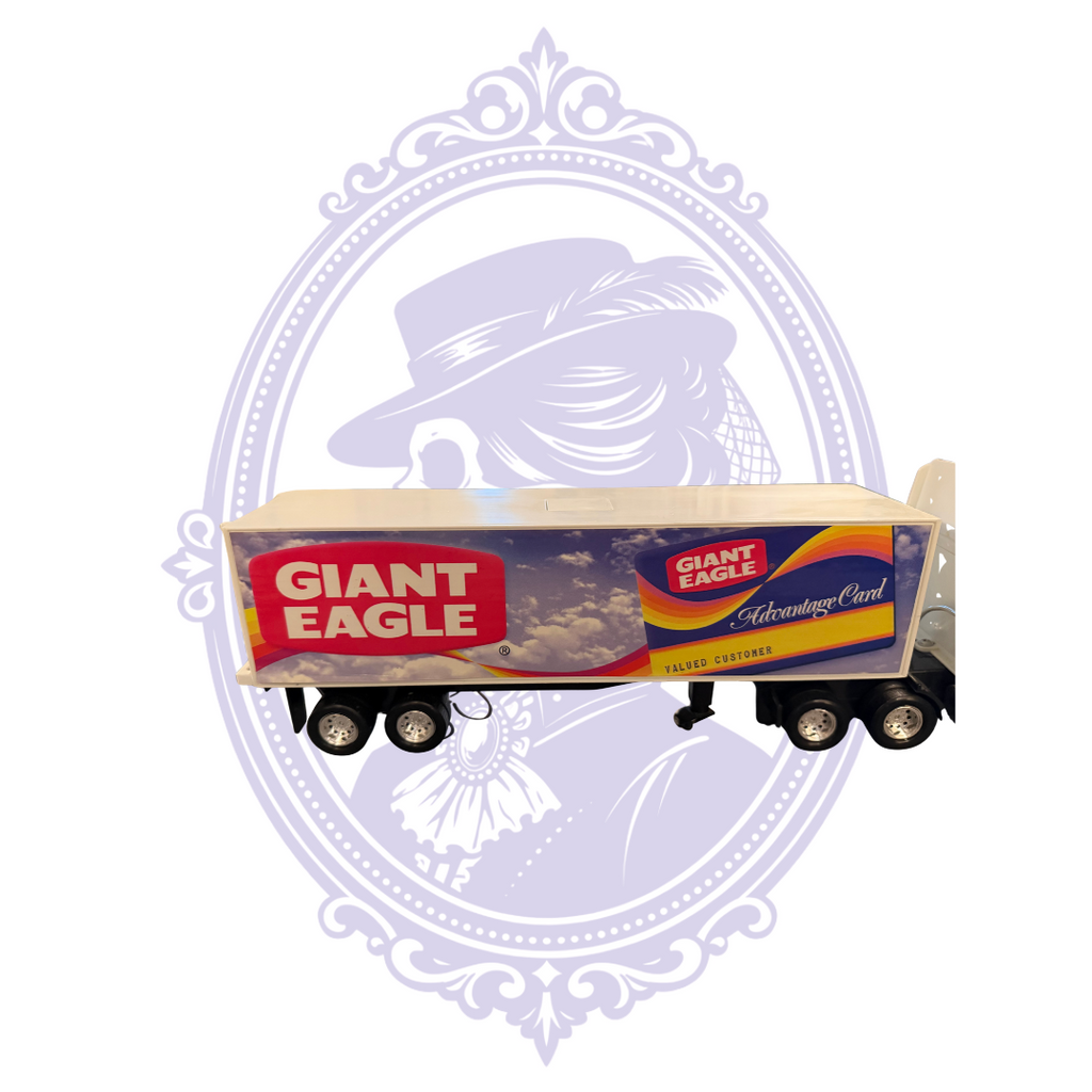 Giant Eagle remote-control semi truck, additional detail view