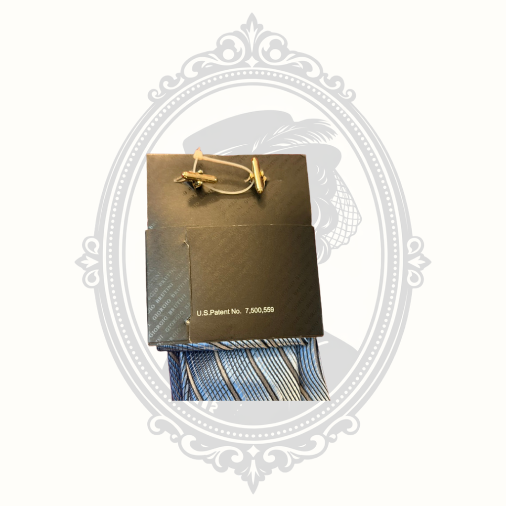 Giorgio Brutini X-Long Necktie, Pocket Square & Cuff Links Set