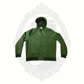 H&M L.O.G.G. Forest Green Hooded Windbreaker Jacket Men's XL – Mesh Lined Full Zip
