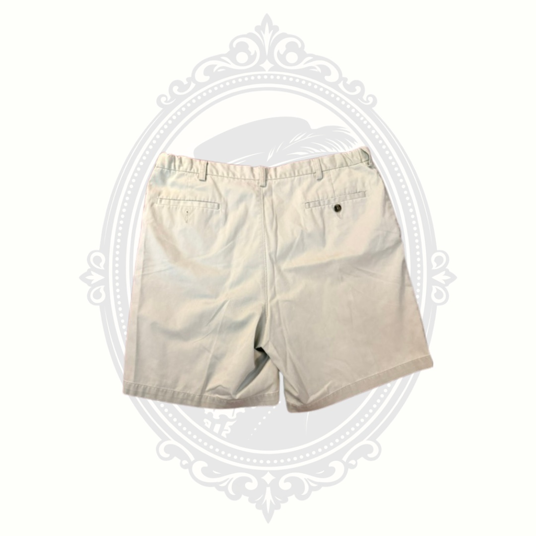 Haggar Generations Men's Khaki Adjustable Waist Chino Shorts