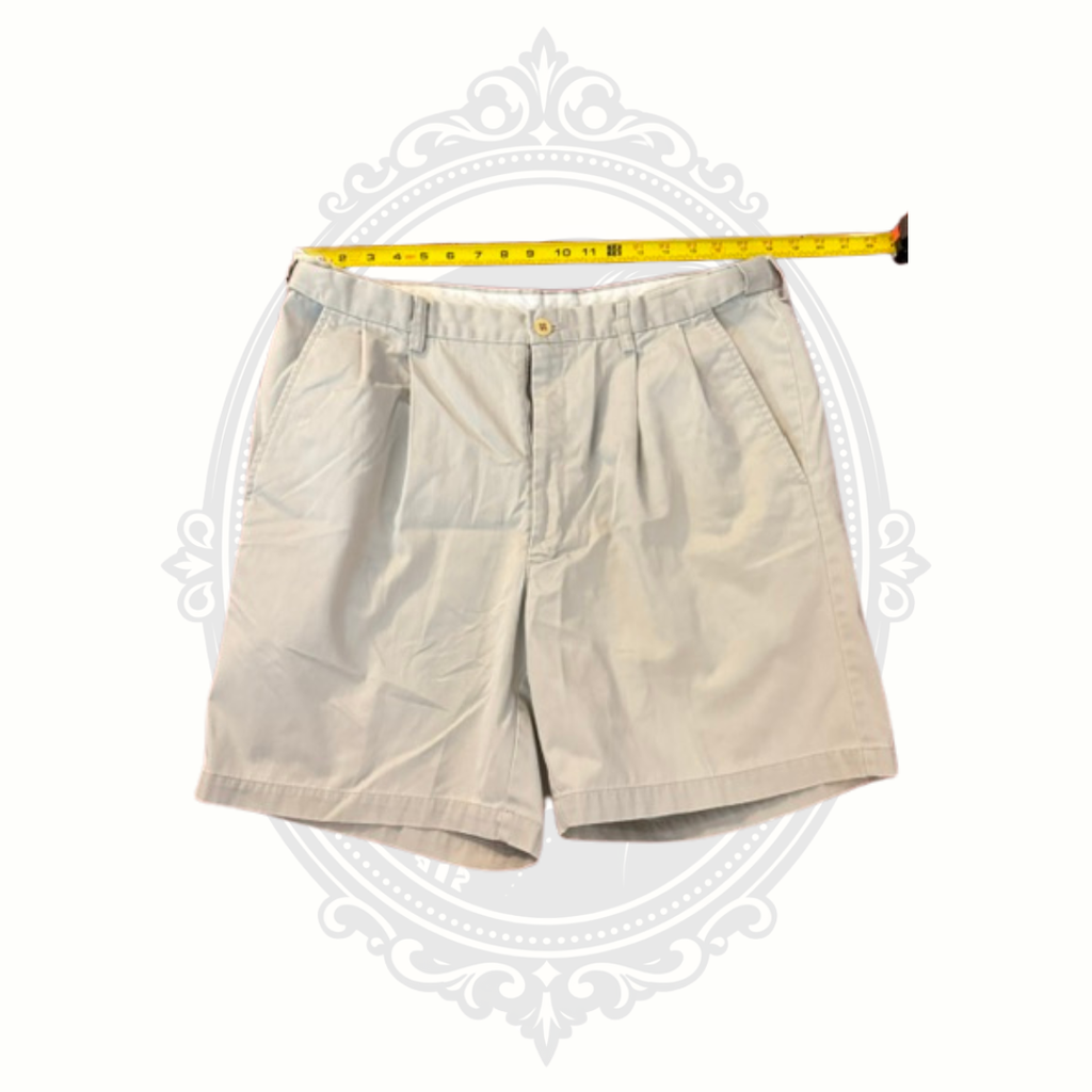 Haggar Generations Men's Khaki Adjustable Waist Chino Shorts