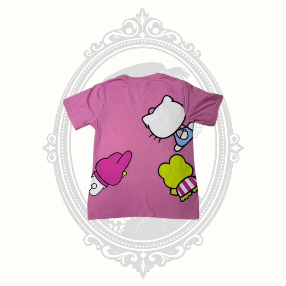 Hello Kitty & Friends Pink Graphic T-Shirt – Kids