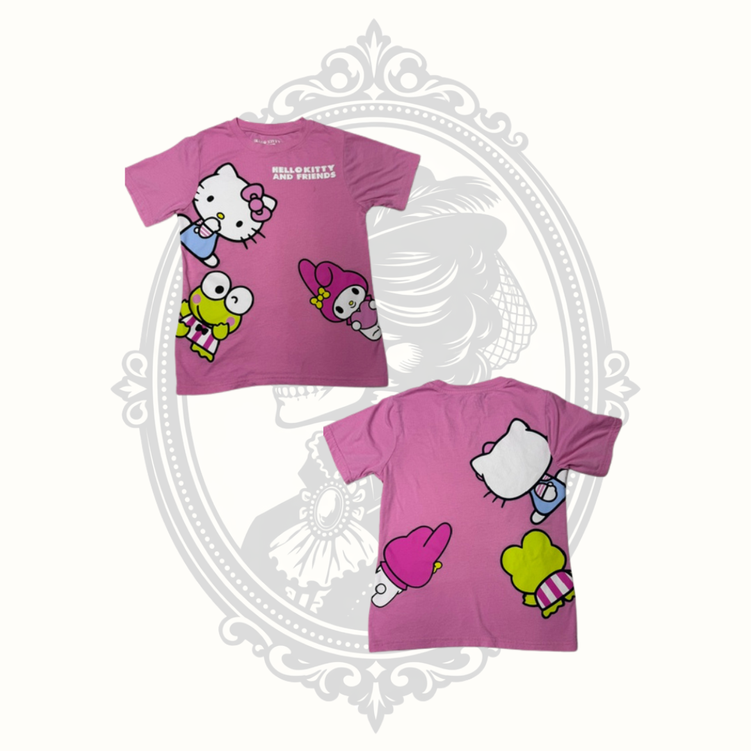 Hello Kitty & Friends Pink Graphic T-Shirt – Kids