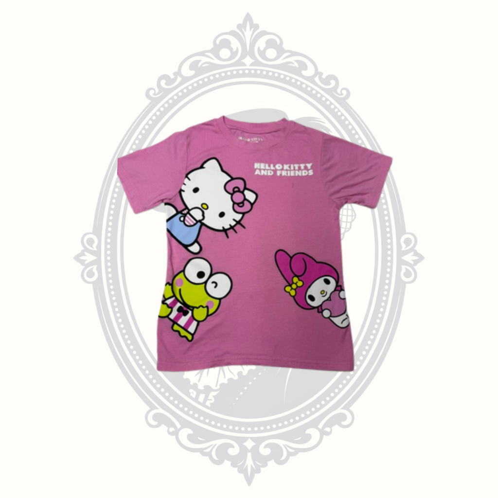 Hello Kitty & Friends Pink Graphic T-Shirt – Kids