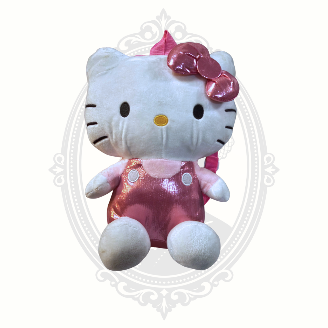 Hello Kitty Plush Mini Backpack Pink Sanrio Bag – Mrs. Bones Curio Cupboard