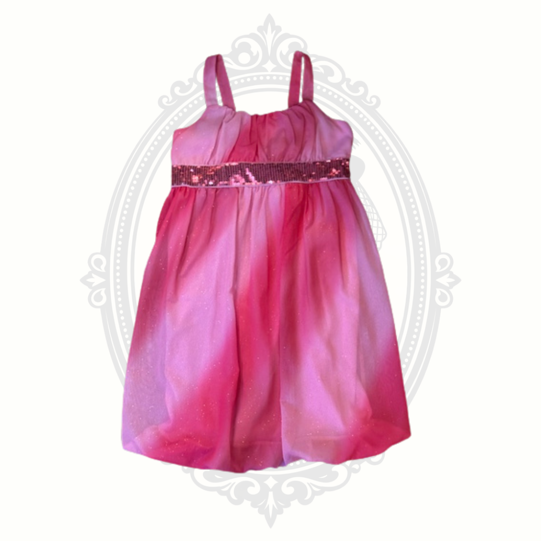 Holiday Editions Girls Pink Ombre Sequin Party Dress Size XL 14/16