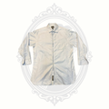 Jos. A. Bank Light Blue Herringbone Dress Shirt Size 16½-33 Tailored Fit Wrinkle Free