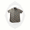 Jurassic Park Logo Print Button-Up Shirt Men's Small Fifth Sun Universal