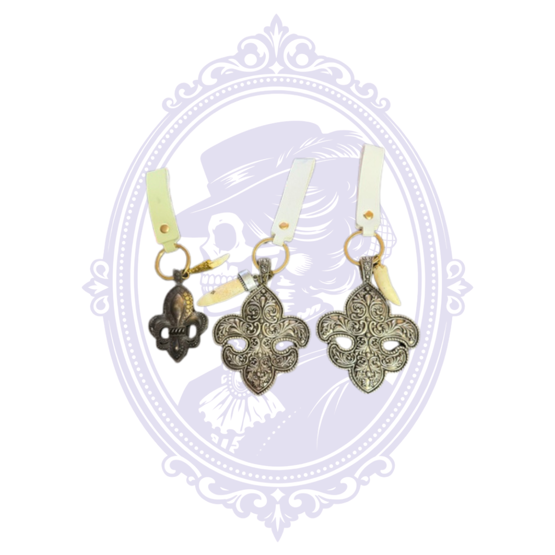 Genuine Louisiana Alligator Keychains – Tooth, Foot & Natural Curiosity Charms
