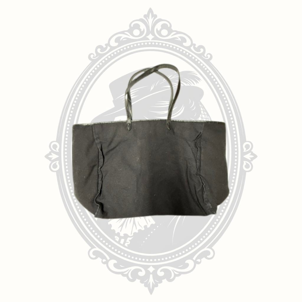 Large Black Sequin Stripe Tote Bag | Oversized Glam Shopper Carryall