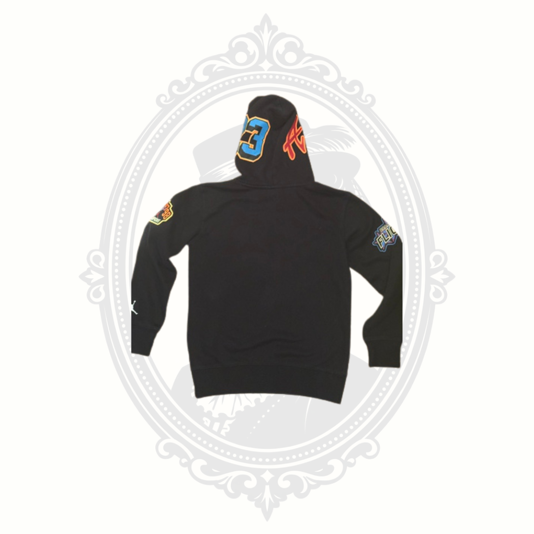 Jordan Boys Patch Graphic Fleece Hoodie & Jogger Set Size 8-10