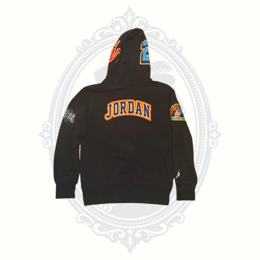 Jordan Boys Patch Graphic Fleece Hoodie & Jogger Set Size 8-10