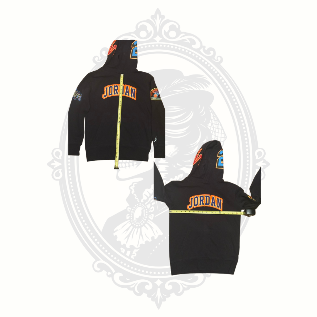 Jordan Boys Patch Graphic Fleece Hoodie & Jogger Set Size 8-10
