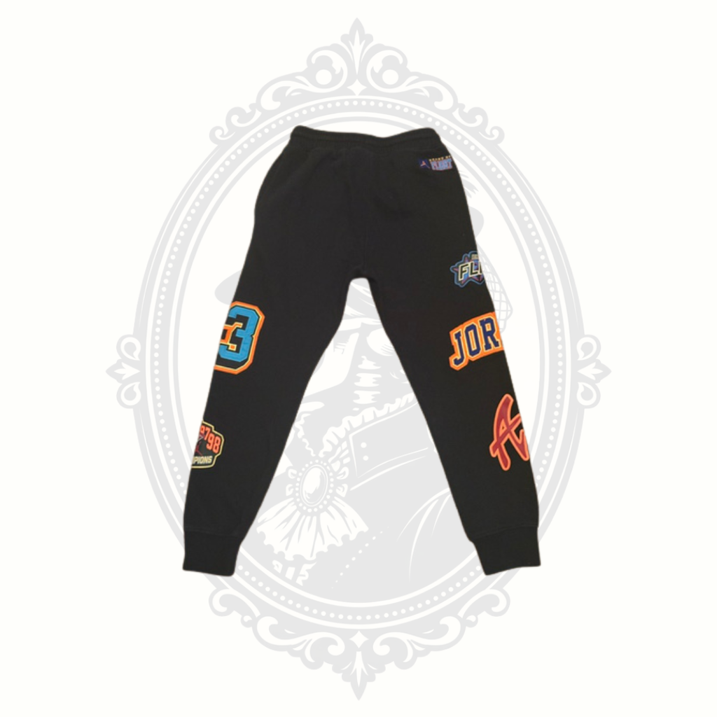 Jordan Boys Patch Graphic Fleece Hoodie & Jogger Set Size 8-10