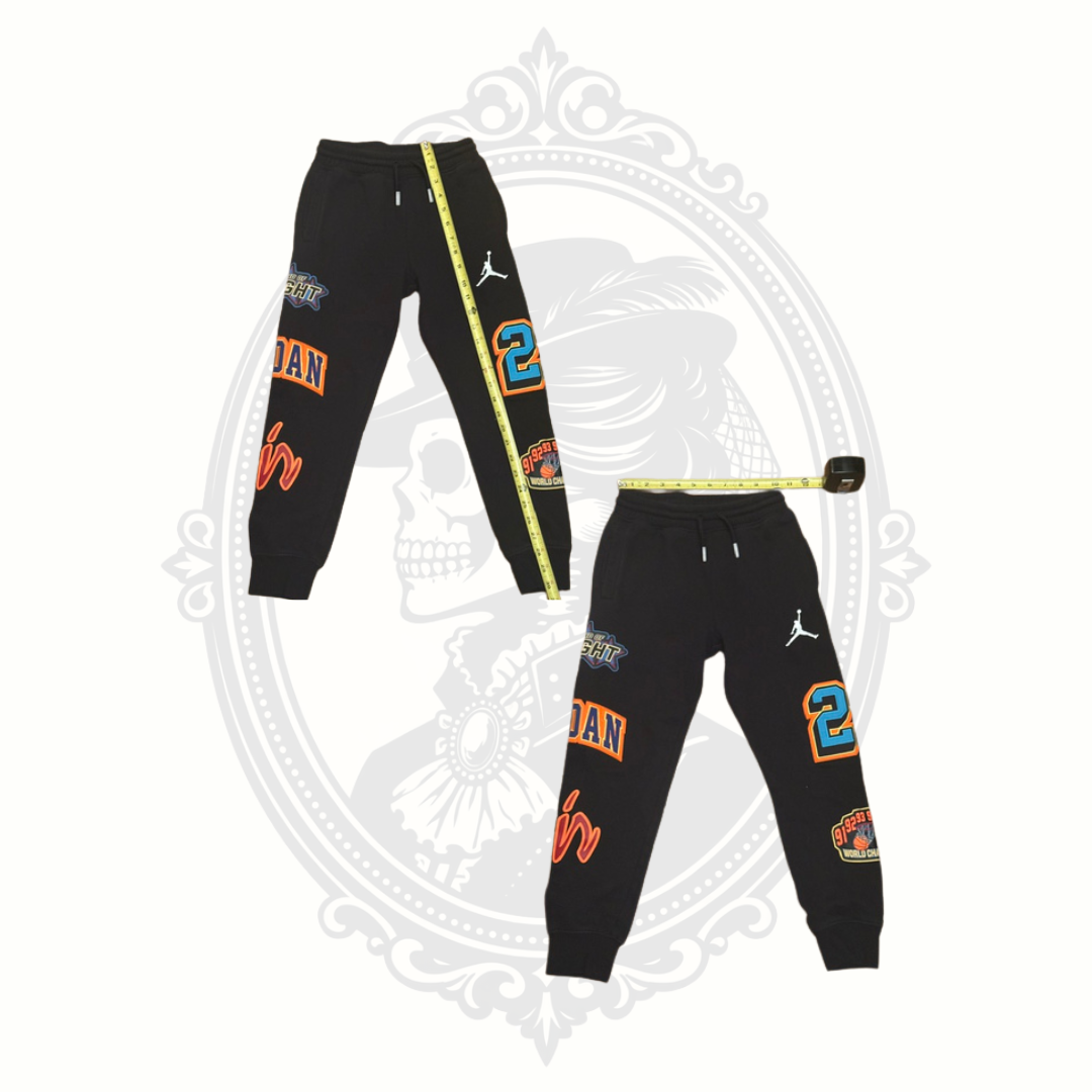 Jordan Boys Patch Graphic Fleece Hoodie & Jogger Set Size 8-10