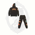 Jordan Boys Patch Graphic Fleece Hoodie & Jogger Set Size 8-10