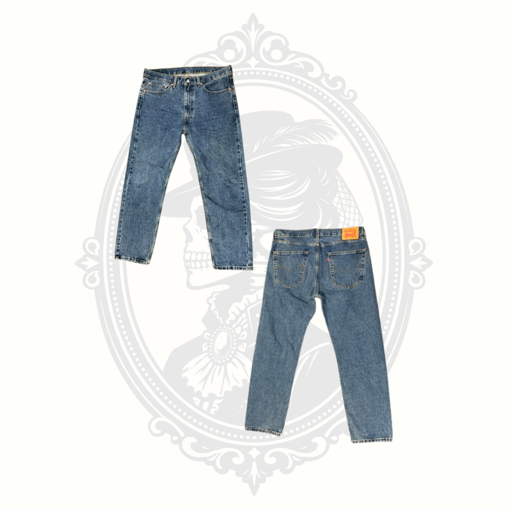 Levi's 505 Regular Fit Jeans Men's 36x30 Medium Wash Straight Leg 100% Cotton