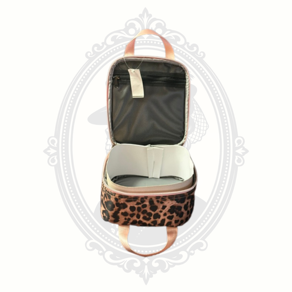Interior of Hurley mini backpack showing insulated compartment and zipper pocket