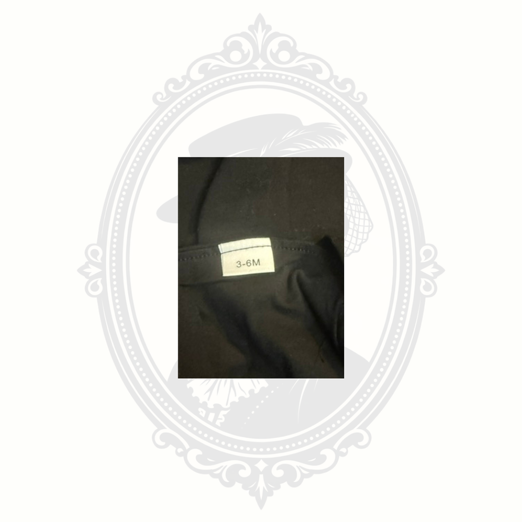My 1st Valentine's Day Baby Romper Black 3-6 Months