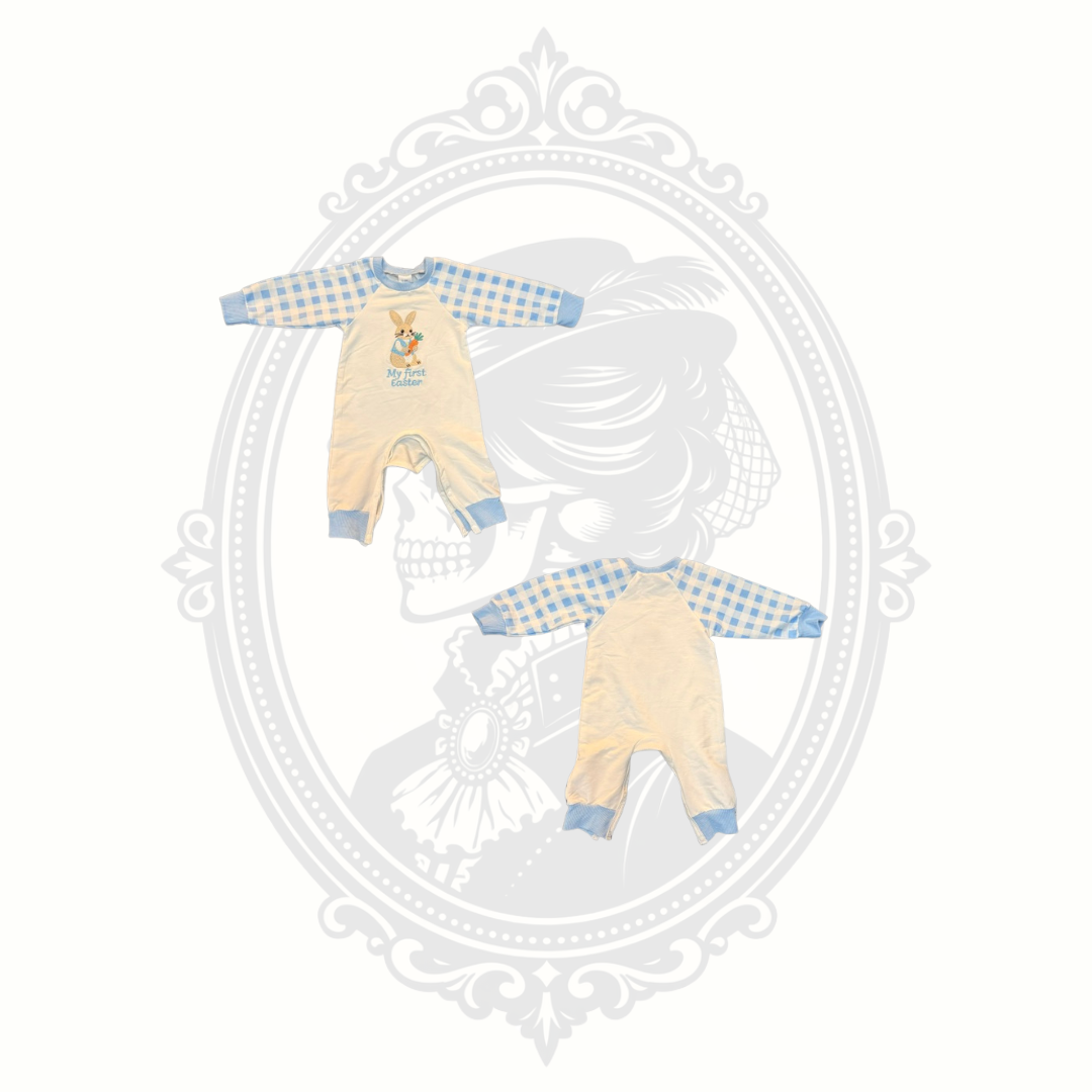 My First Easter Bunny Baby Romper 0–3 Months