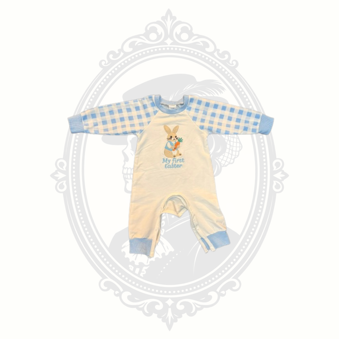 My First Easter Bunny Baby Romper 0–3 Months