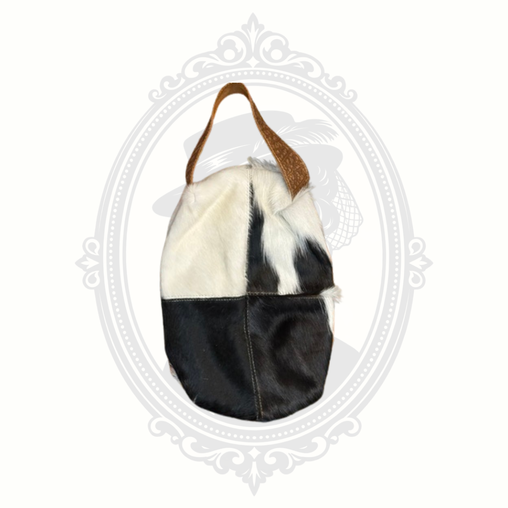 Myra Genuine Hair-On Hide Toiletry Bag | NWOT