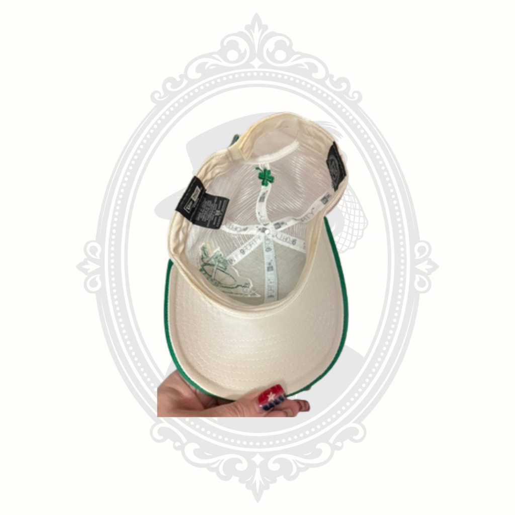 New Era Pittsburgh Penguins Women's St Patrick's Day Mesh Trucker Hat NHL
