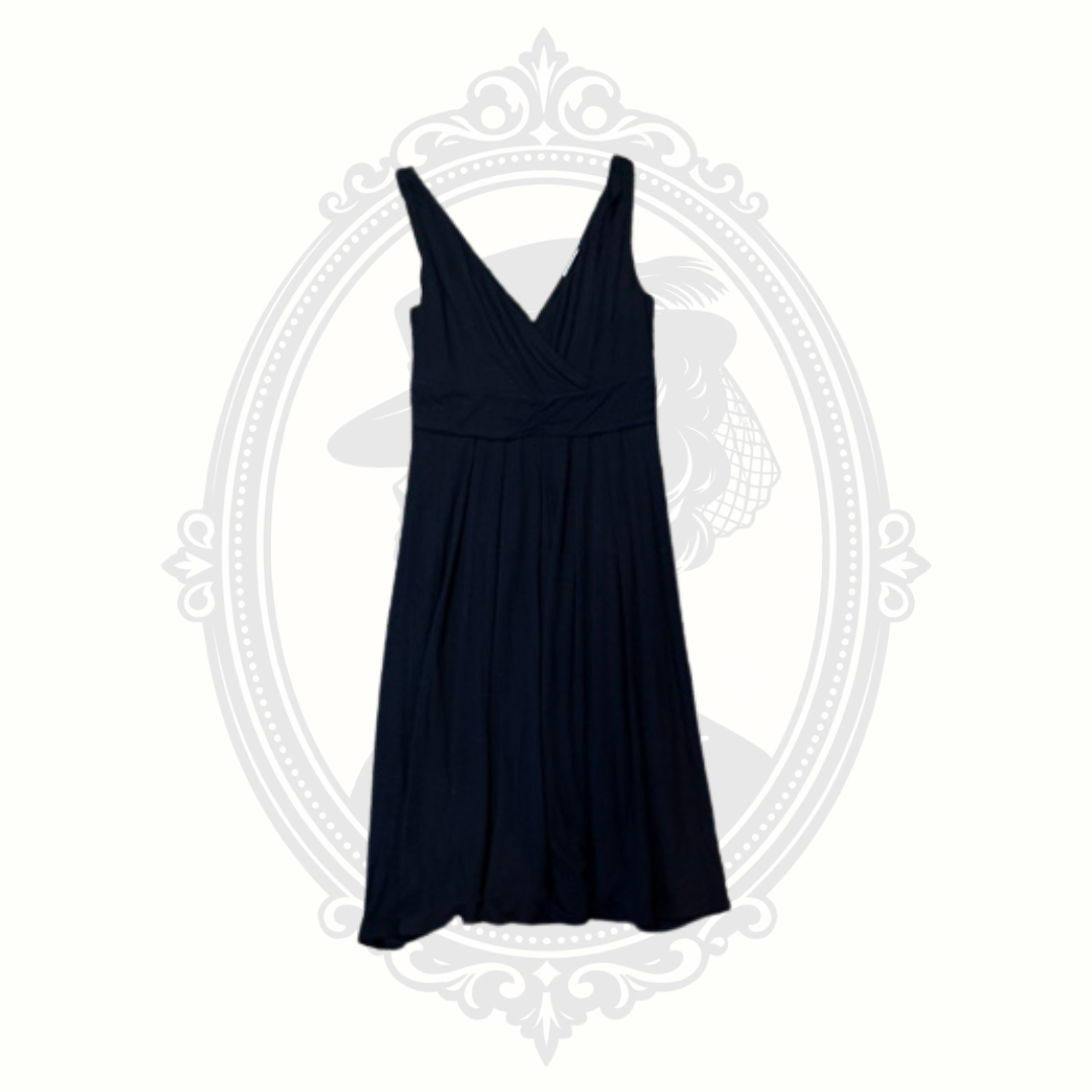 Old Navy Black Sleeveless Empire Waist Knit Dress | Women's Medium
