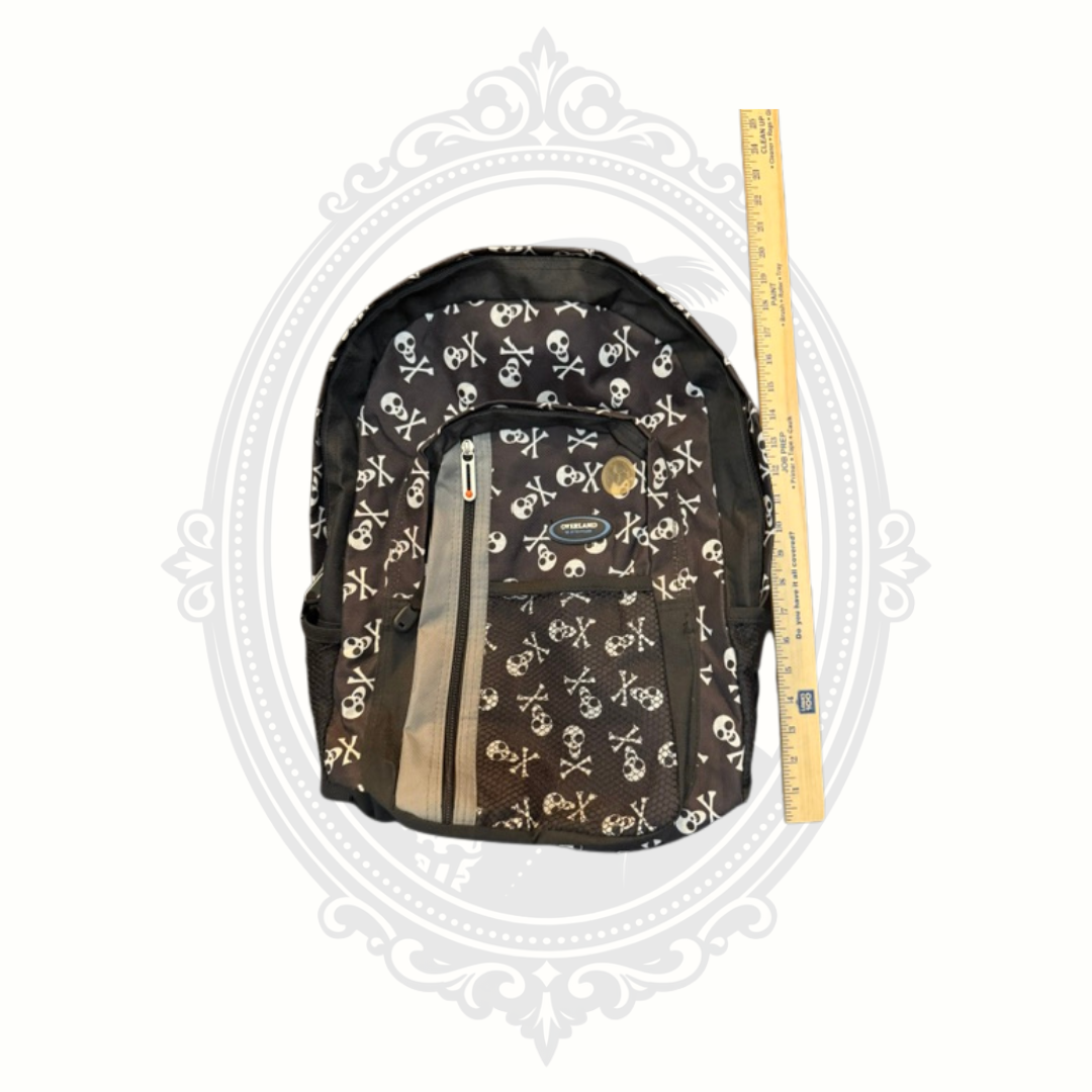 Overland Travelware Skull & Crossbones Backpack