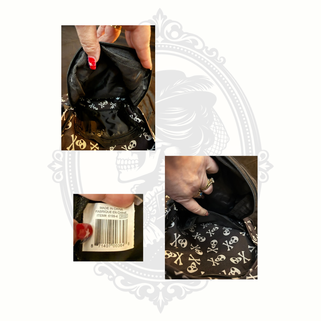 Overland Travelware Skull & Crossbones Backpack
