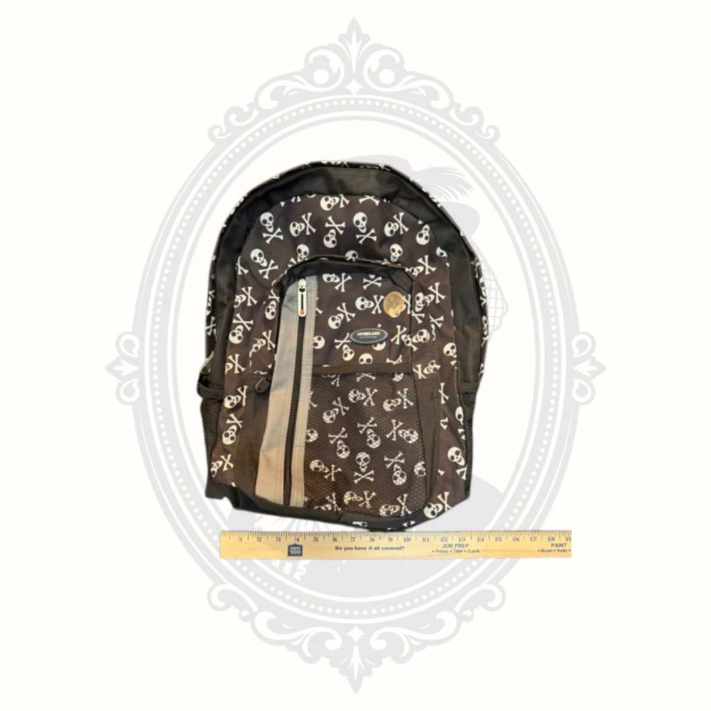 Overland Travelware Skull & Crossbones Backpack