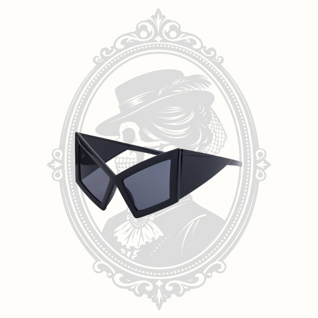 Oversized Geometric Cat Eye UV400 Sunglasses for Women