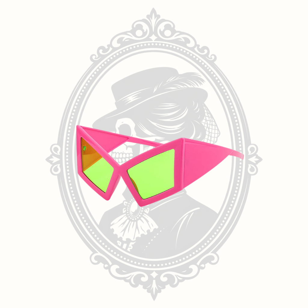 Oversized Geometric Cat Eye UV400 Sunglasses for Women